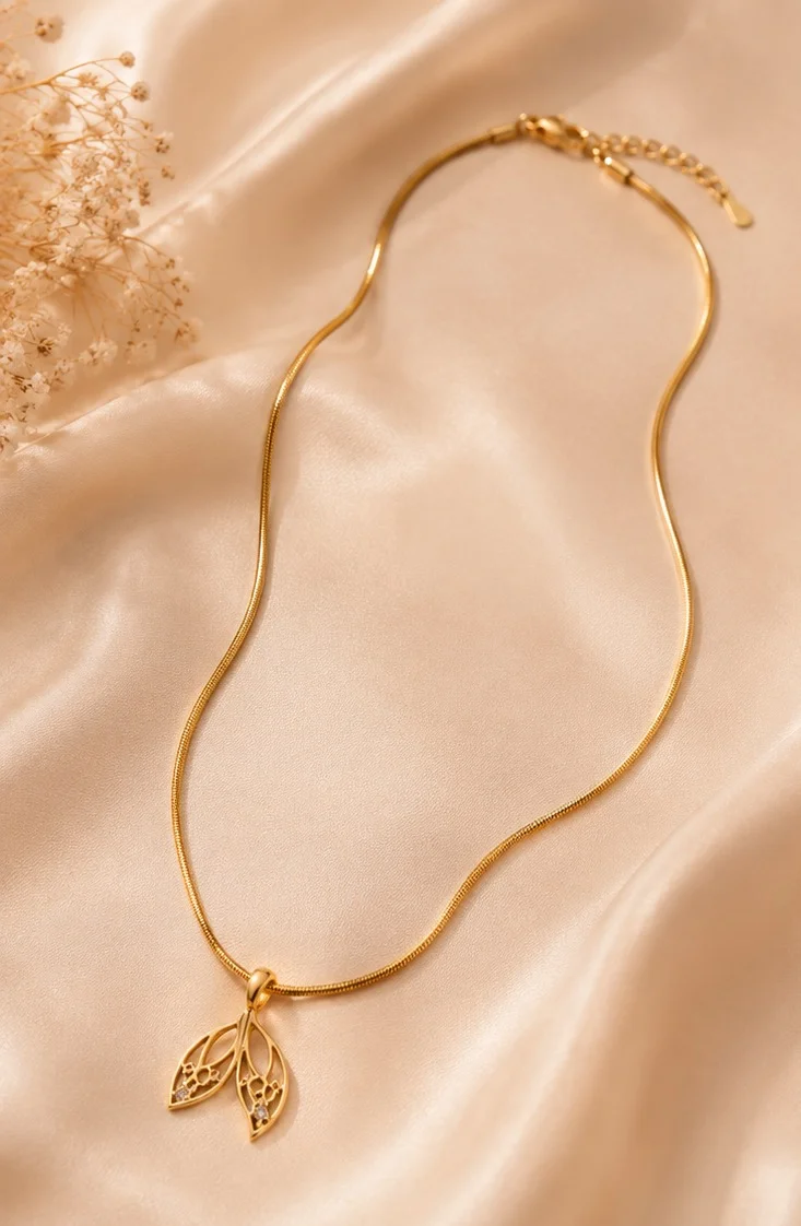 Butterfly Half-Wing Pendant Necklace