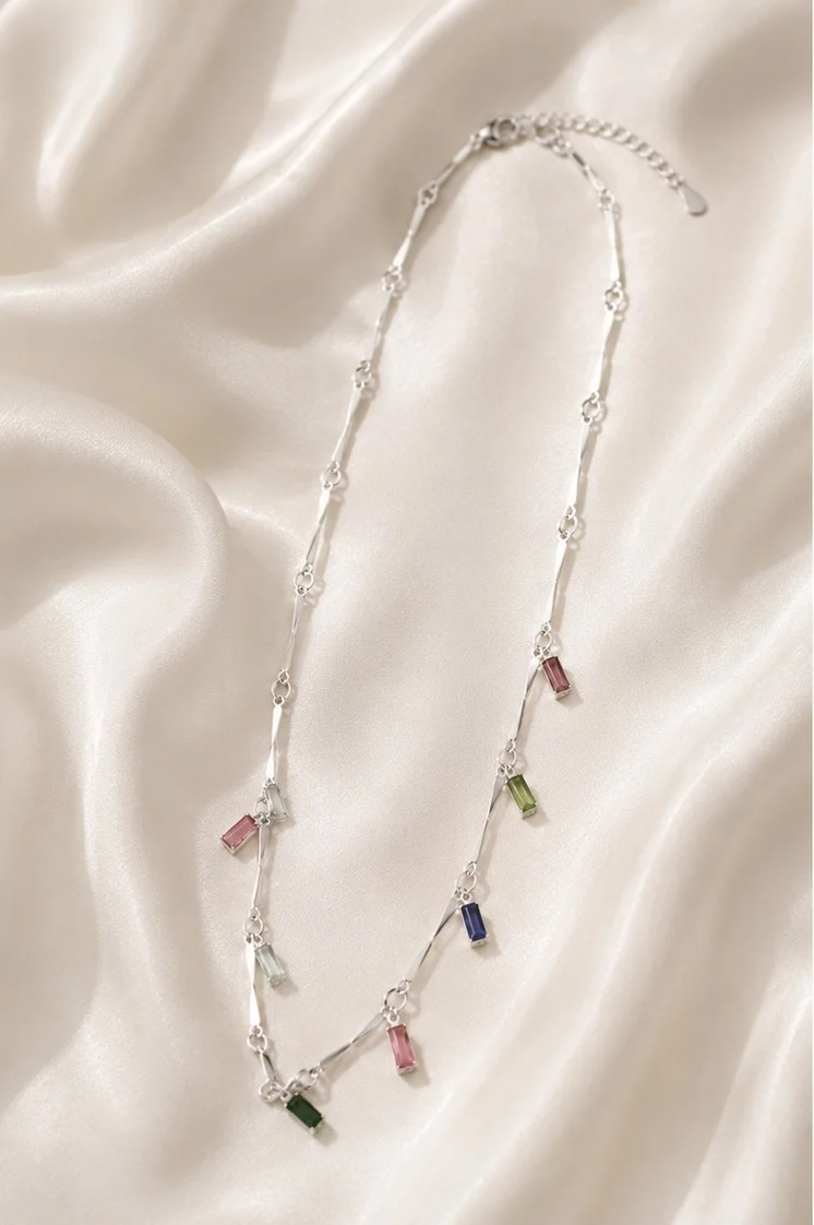 Crystal Halo Pendant Necklace