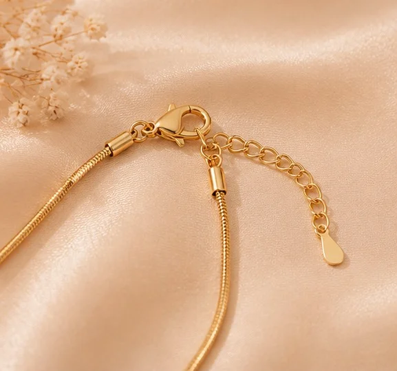 Pink Crystal Pendant Necklace
