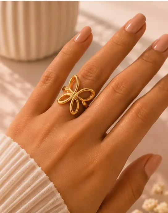 Golden Double-Loop Crossover Ring
