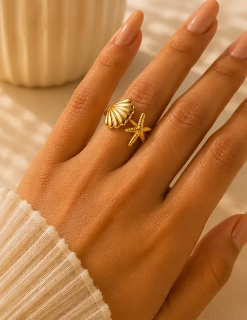 Marina Nautical Twist Ring