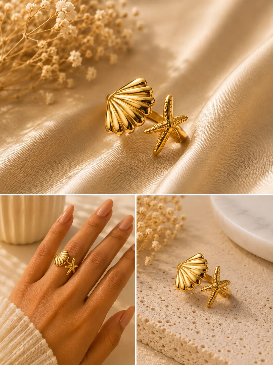 Marina Nautical Twist Ring